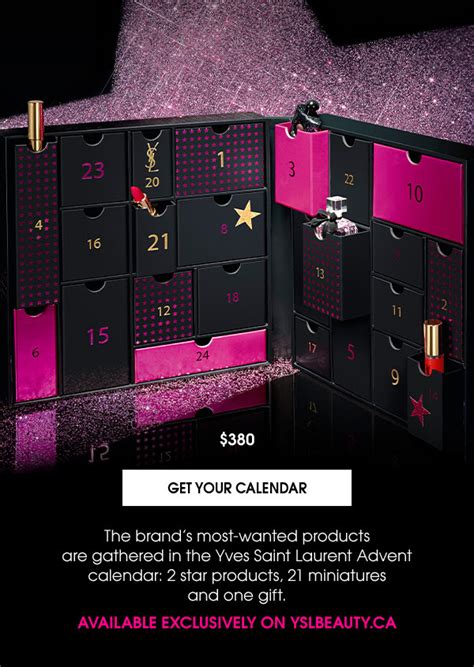 ysl 2019 holiday makeup|ysl advent calendar.